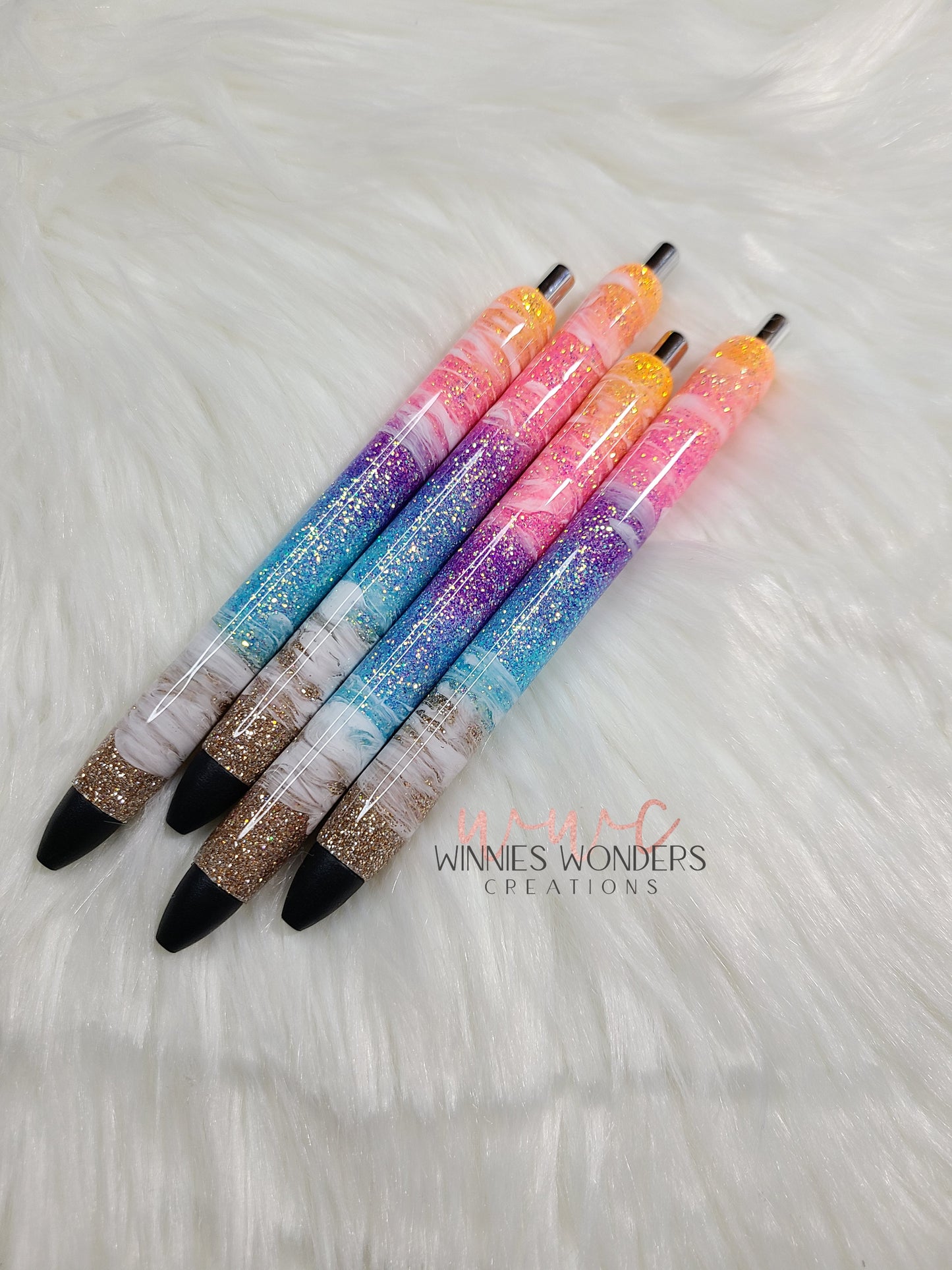 Beach Glitter Pens – Winnies Wonders Creations